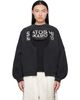 Satoshi Nakamoto Satoshi Nakamoto Black Bone Crewneck Sweatshirt - 1