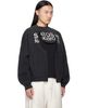 Satoshi Nakamoto Satoshi Nakamoto Black Bone Crewneck Sweatshirt - 2