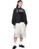 Satoshi Nakamoto Satoshi Nakamoto Black Bone Crewneck Sweatshirt - 4