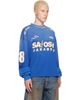 Satoshi Nakamoto Satoshi Nakamoto Blue Mesh Moto Jersey - 2