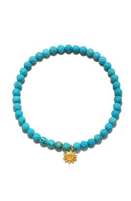 Satya Jewelry Satya Jewelry Ignite Vibrancy Turquoise Sun Bracelet
