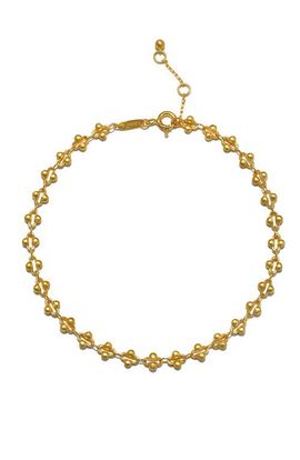Satya Jewelry Satya Jewelry Illuminating Energy Gold Anklet 