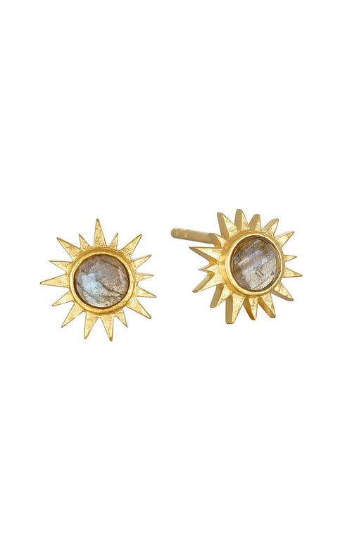 Satya Jewelry Satya Jewelry Light Seeker Labradorite Starburst Earrings