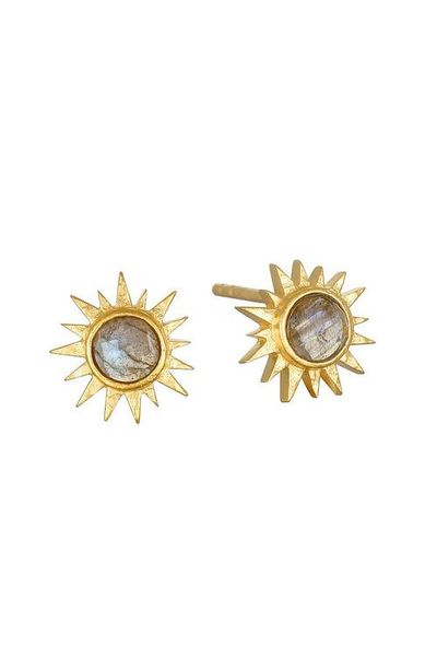 Satya Jewelry Satya Jewelry Light Seeker Labradorite Starburst Earrings