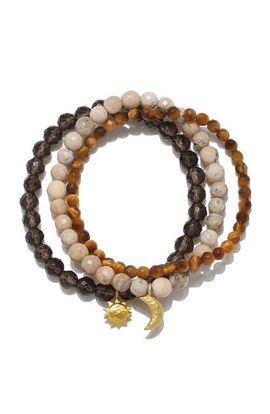 Satya Jewelry Satya Jewelry Manifest Balance Gemstone Bracelet Set