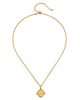 Satya Jewelry Satya Jewelry Path of Awakening Labradorite Lotus Spinner Necklace - 3