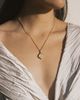 Satya Jewelry Satya Jewelry Path of Awakening Labradorite Lotus Spinner Necklace - 4
