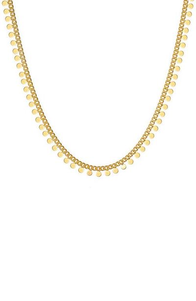Satya Jewelry Satya Jewelry Shine a Light Coin Chain Necklace