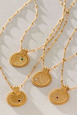 Satya Jewelry Satya Mandala Zodiac Necklace