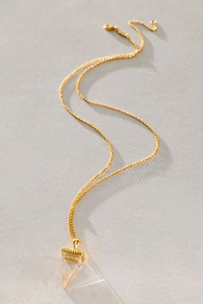 Satya Jewelry Satya Truthful Guidance Crystal Pendulum Necklace
