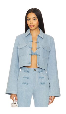 SAU LEE SAU LEE Bambi Denim Jacket