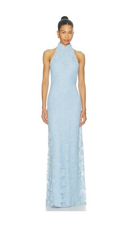 chinese dress ladies Sau Lee Reese Lace Dress, White / 12