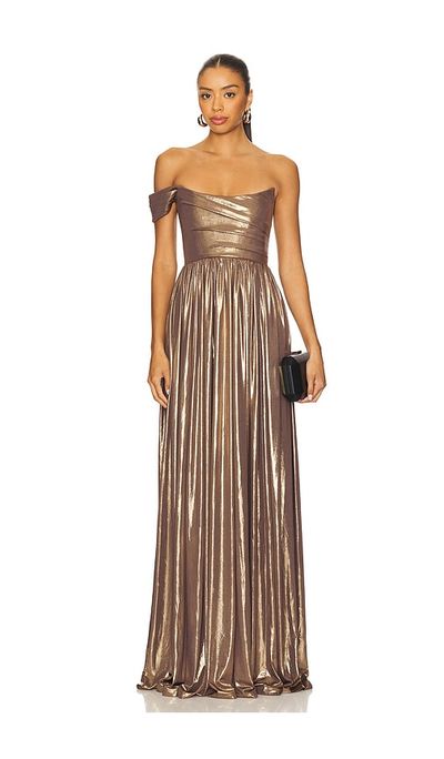 knee length dresses for ladies The Kennedy Dress in Slate Blue Cheverny Brocade