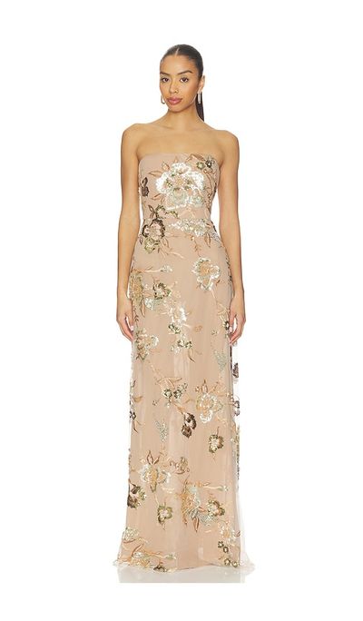 SAU LEE SAU LEE Pippa Maxi Dress