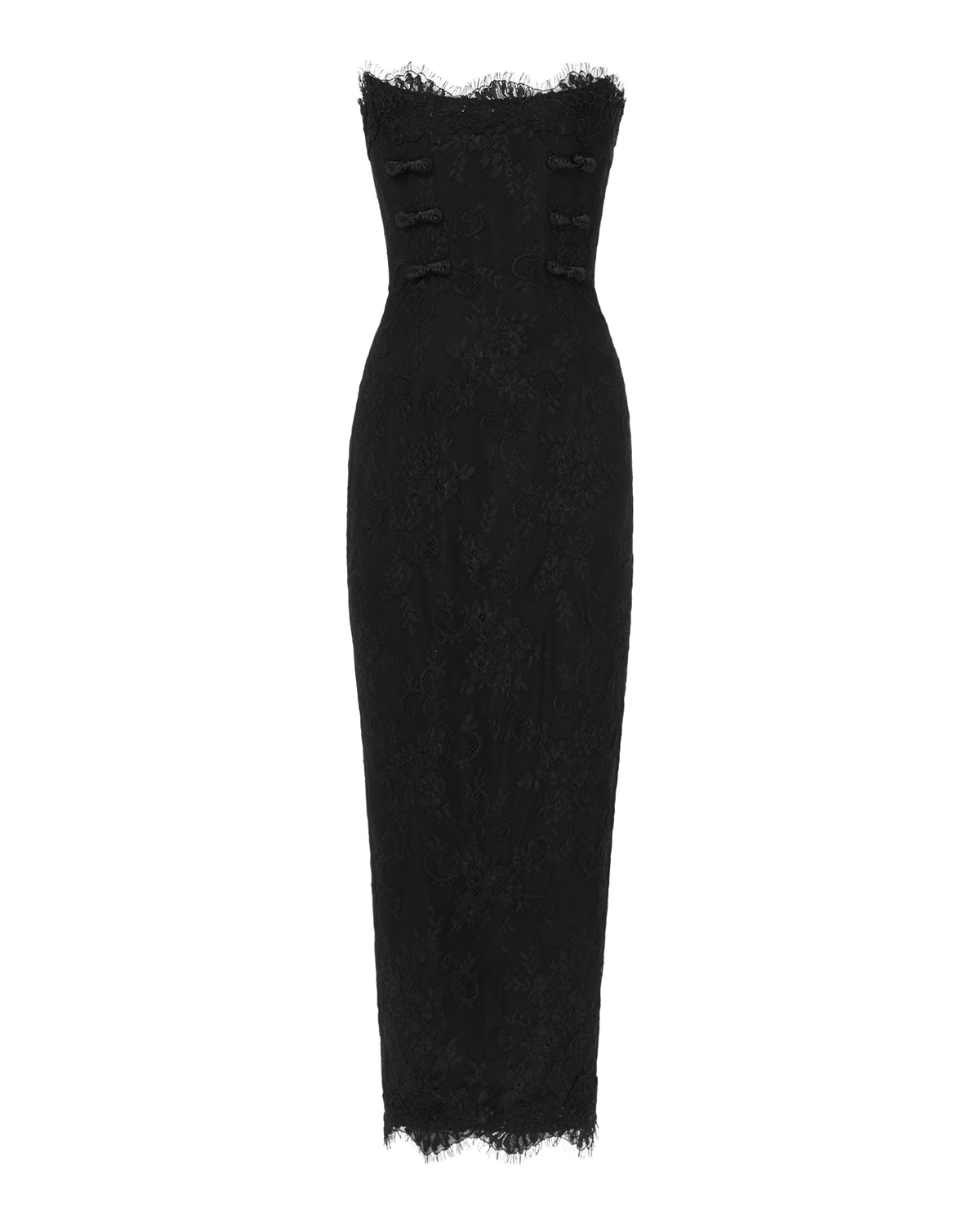 knee length dresses for ladies Rosana Lace Dress – SAU LEE main image 1