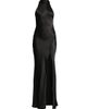 Sau Lee Women's Penelope Satin Halter Gown - 1