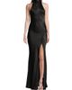 Sau Lee Women's Penelope Satin Halter Gown - 3