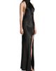 Sau Lee Women's Penelope Satin Halter Gown - 4