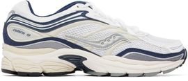 Saucony Saucony White & Navy ProGrid Omni 9 Sneakers