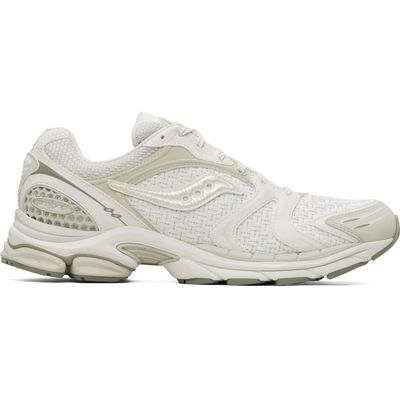 Saucony Saucony White ProGrid Triumph 4 Fabricated Future Sneakers