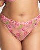 SAVAGE X FENTY SAVAGE X FENTY Boho Glow Lace Brazilian Panty - 1