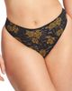 SAVAGE X FENTY SAVAGE X FENTY Feline Floral High Rise Thong - 1