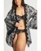 SAVAGE X FENTY SAVAGE X FENTY Satin Secrets Sleep Short Robe - 1