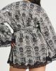 SAVAGE X FENTY SAVAGE X FENTY Satin Secrets Sleep Short Robe - 2