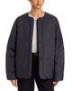 Save The Duck Save The Duck Axelle Collarless Snap Front Jacket - 1