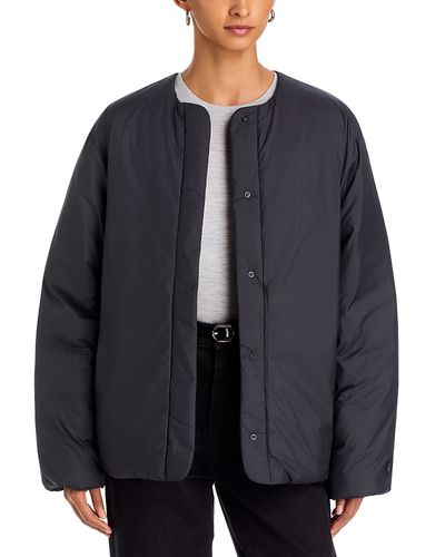 Save The Duck Save The Duck Axelle Collarless Snap Front Jacket