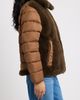 Save The Duck Save The Duck Hana Faux Fur Mixed Media Jacket - 3