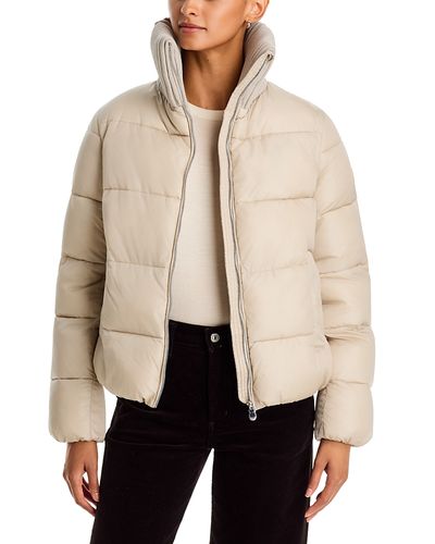 Save The Duck Save The Duck Soy Knit Collar Puffer Coat