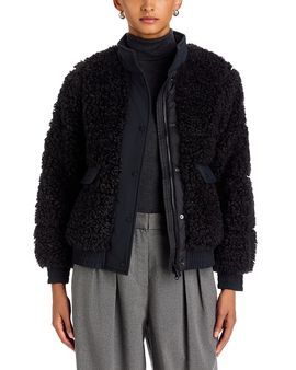 Save The Duck Save The Duck Valery Faux Fur Jacket