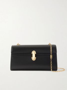 SAVETTE Chain Symmetry Pochette leather shoulder bag