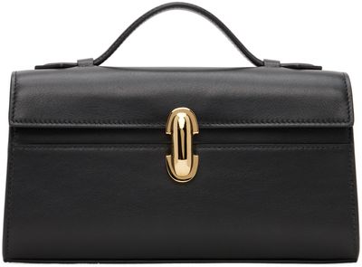 Savette Savette Black Symmetry Pochette Top Handle Bag