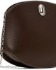 Savette Savette Brown Tondo Chain Crossbody Bag - 2