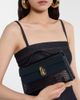 Savette Savette Symmetry leather-trimmed mesh tote bag - 2