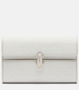 Savette Savette Symmetry Mini raffia crossbody bag