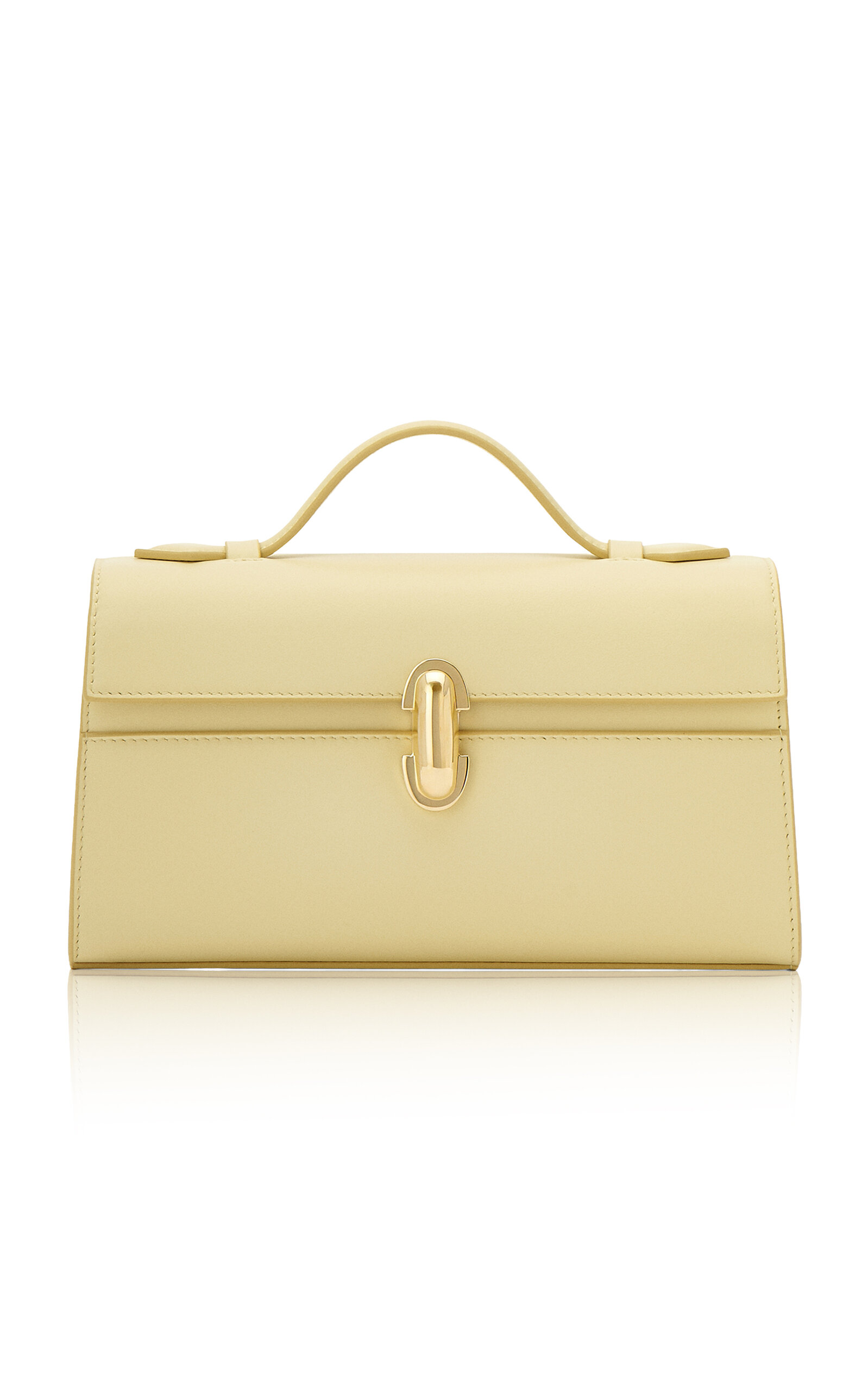 Savette Savette Symmetry Pochette In Matte Calf Leather