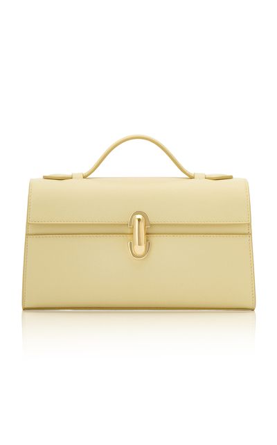 Savette Savette Symmetry Pochette In Matte Calf Leather