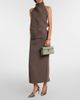 Savette Savette Symmetry Pochette Small suede top-handle bag - 5