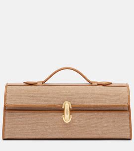 Savette Savette Symmetry Slim Medium canvas top-handle bag