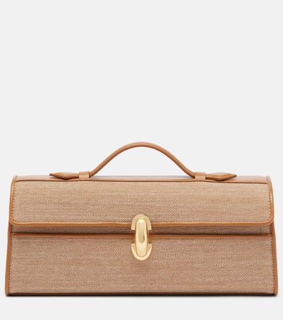 Savette Savette Symmetry Slim Medium canvas top-handle bag