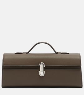 Savette Savette Symmetry Slim Medium leather top-handle bag