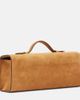 Savette Savette Symmetry Slim Medium suede top-handle bag - 4