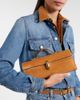 Savette Savette Symmetry Slim Medium suede top-handle bag - 6