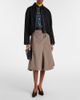 Savette Savette Symmetry Slim raffia top-handle bag - 5