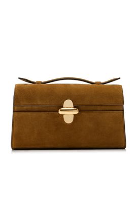 Savette Savette Symmetry Suede Pochette