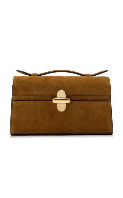 Savette Savette Symmetry Suede Pochette