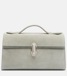 Savette Savette Symmetry suede tote bag